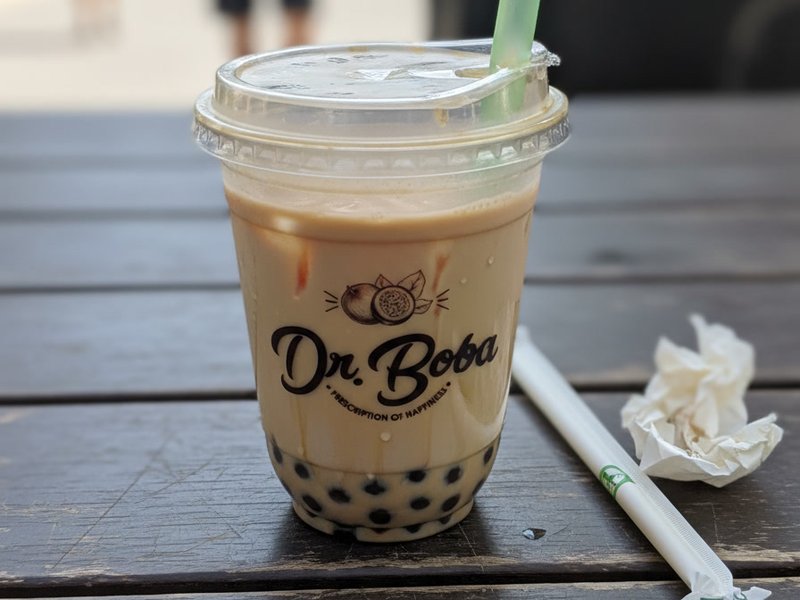 Dr. Boba on a sunny day